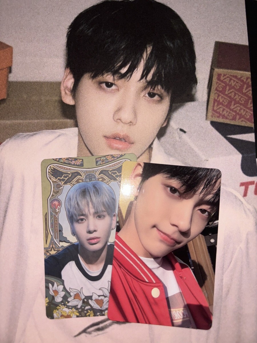 TXT サイン freez TXT [The Chaos Chapter: FREEZE] All Member Autographed