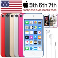 Apple iPod Touch 5th 6th 7th 32 64 128 256GB MP3 MP4 Game Player All Color Lot