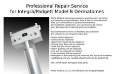 Integra/Padgett Dermatome Repair Service for Dermatome B
