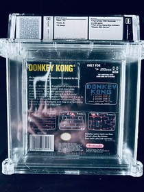 SEALED Donkey Kong WATA  A+ 7.5 Classic Nes Series] (Nintendo Game Boy Advance)
