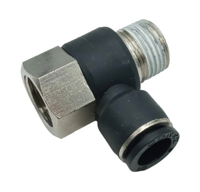 Lot of (2) Conek PHF1/2-N4 Male Swivel Elbow 1/2'' Tube 1/2'' NPT Push Connect