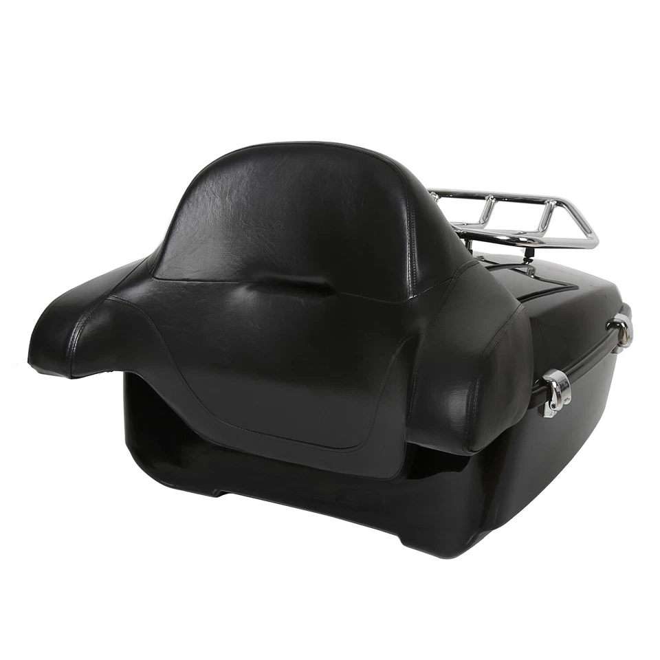 Soporte de montaje de respaldo de maletero King Pack para Harley Davidson Touring Road King 14-25 Foto 4 de 4