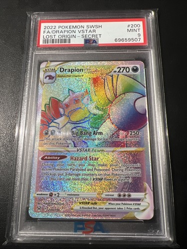 Drapion VSTAR graded PSA 9 for sale on eBay