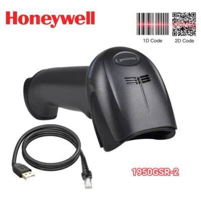 Honeywell Xenon 1950GSR-2 Corded Barcode/Area-Imaging Scanner 2D, 1D, PDF