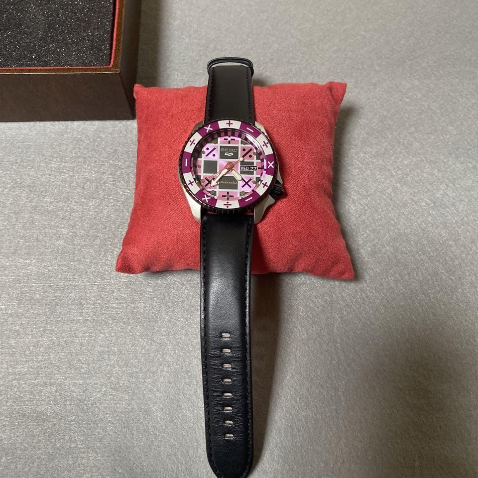 SEIKO sports JoJo’s Bizarre Adventure Golden Wind Trish Una Limited