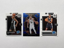 Malaki Branham Rookie Lot 2022-23 Optic Rated Rookie & Select Blue Concourse RC