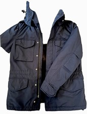 Rrp €575 Aspesi Parka Jacket Size Xs Detachable Rabbit Fur Lining Made In Italy