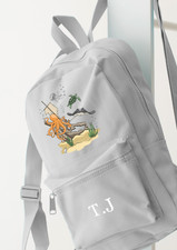 Personalised kids Sea creatures Rucksack ship Backpack 4 colours Toddler School