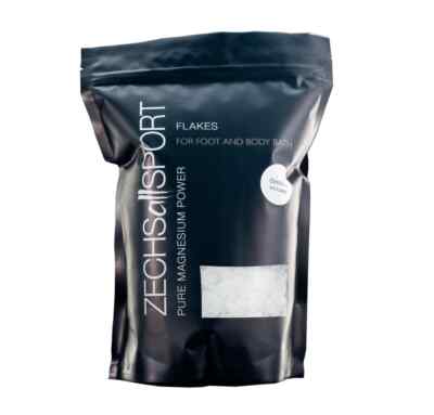 Zechsallsport Magnesium Flocken 1,1kg Magnesium Sport Flakes mit MSM von ZECHSAL