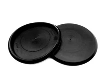 4" ID Hole Cap Plastic Snap In Panel Plug For 1/16 Thick Sheet Metal 4" ID Holes