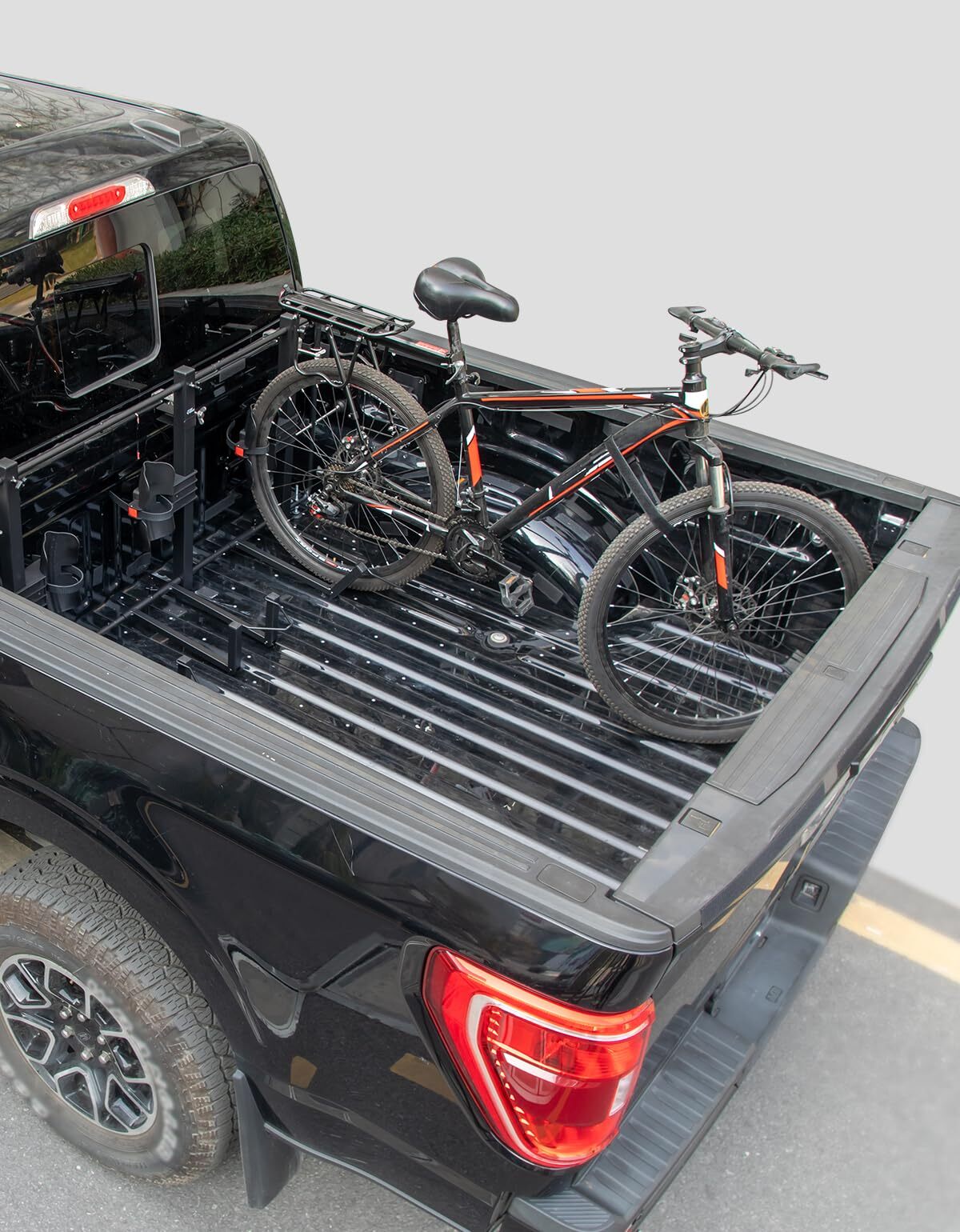 Pipeline Racks Pickup Truck Bike Mount Spare Tire Truck Bed For