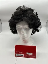 Jon Renau 5405 Lynn Short Curly Wig 1B Soft Black Synthetic
