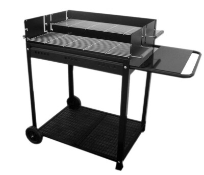 Holzkohlegrill Campinggrill BBQ Holzkohle Grillwagen BBQ Grill Smoker Standgrill