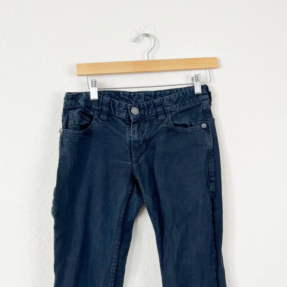 Pantalones de mezclilla ajustados negros Faith Connexion talla 27 Foto 2 de 4