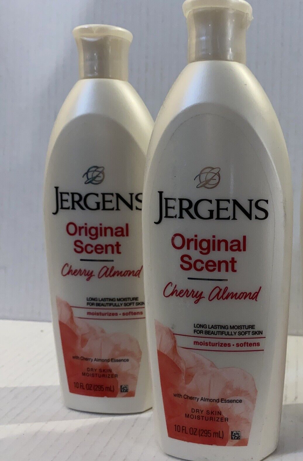 Jergens Original Scent Moisturizer Cherry Almond 10 Oz Each (Pack Of 2)