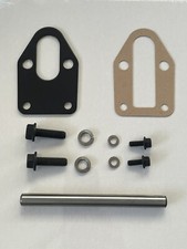 Sbc Black Fuel Pump Mounting Plate Rod Grade 8 Bolts 11 Piece Kit 283-400 Sbc Black Fuel Pump Mounting Plate Rod Grade 8 Bolts 11 Piece Kit 283-400