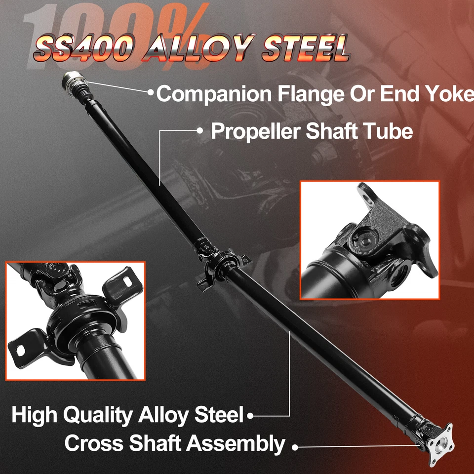 Rear Driveshaft Prop Shaft Assy For Chevrolet Equinox GMC Terrain AWD 2.4L L4 Foto 2 de 4