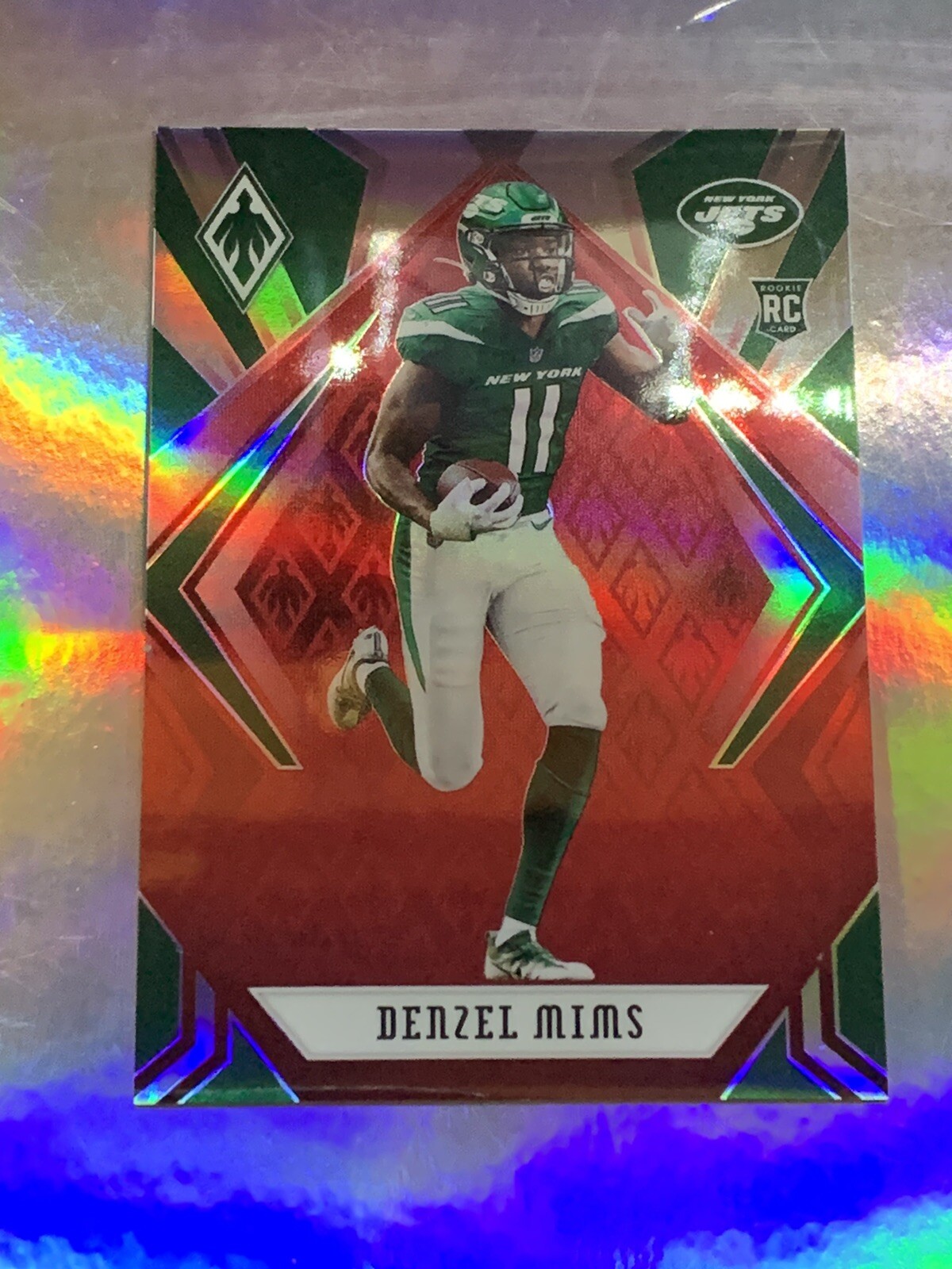 Y24 2020 Panini Phoenix DENZEL MIMS /299 RED Parallel New York Jets RC #d