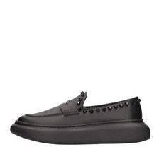 MWFW23M06141C640 MAIMAI Women's Black Loafers and Slip On Amt03 maim