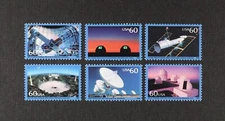 US 2000 #3409a-f Probing The Vastness of Space set of 6 singles from S/S Mint NH