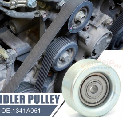 1341A051 Drive Belt Idler Pulley For Mitsubishi Lancer Outlander Sport 12-