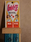 Vtg. 1974 Lovers Bank Coin Catchers by: A.S.B. Industries as is — photo 2