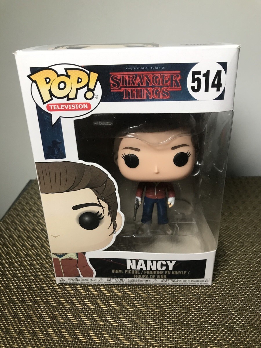 Funko Pop! Vinyl: Stranger Things - Nancy Wheeler (w/ Gun) #514