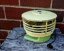 Vintage Kisco Airspray Circulair Deco Fan All Original and Working!