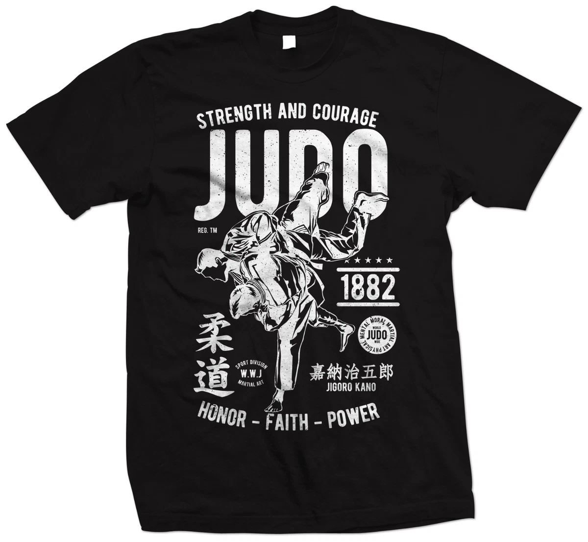 Judo T Shirt 7 Colour Options XS to 5XL Unisex t shirt Judo Gift