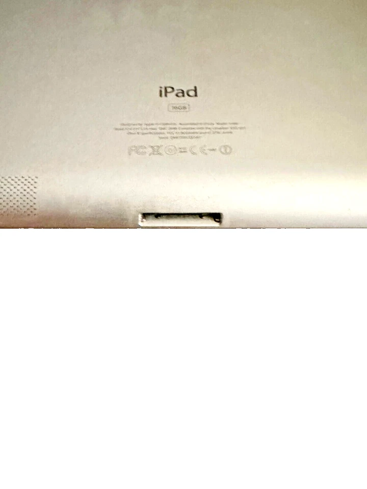 Apple iPad Modelo A1416 16GB para piezas, reparación, sin probar COMO ESTÁ Foto 3 de 4