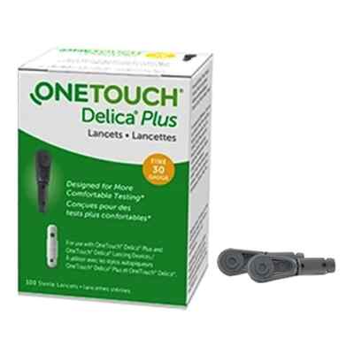 ONETOUCH Delica Fine Lancets-30G-Comfortable Testing -EX. 12/27- 100 Lancets-NEW
