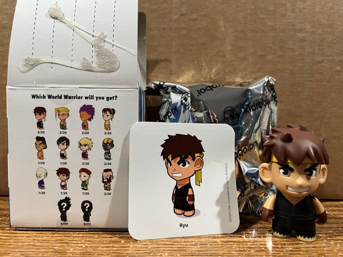 Kidrobot Street Fighter Series 1, 2 & 3, You Choose, up to