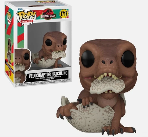 JURASSIC WORLD  - VELOCIRAPTOR HATCHLING #1717 FUNKO POP MOVIES - BRAND NEW
