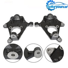 2 Drop Lowering Spindles For Chevy Silverado Gmc Sierra 1500 2wd 4wd Awd 99-06