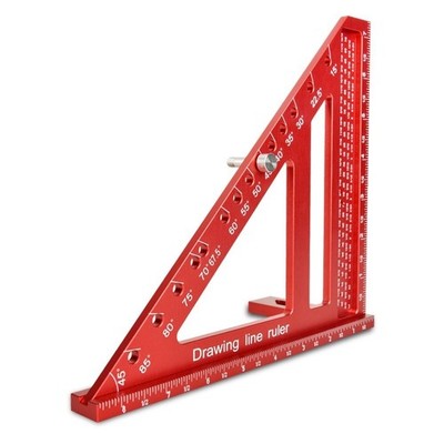 Aluminiumlegierungs Multi-Winkel-Messschablone 90 Grad 3D Ruler