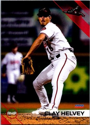 Clay Helvey 2024 Choice Richmond Flying Squirrels #24 Richmond Flying Squirrels