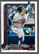 2025 Topps Update Drake Baldwin Rookie #US113 Rookie Debut Braves RC QTY
