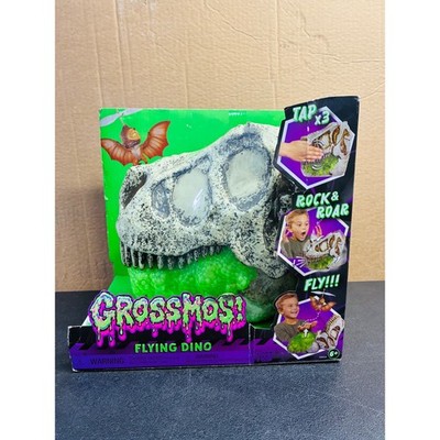 MGA Grossmos Flying Dino Interactive T-Rex Skull Launcher Toy Rechargeable