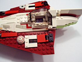 LEGO Star Wars: Jedi Starfighter (7143) with Manual. No Mini Figure