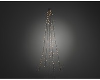 LED Baummantel Mit Ring Konstsmide 2,4 M + ZuleitungsläNge 5 M 200 Leds Lichtfar