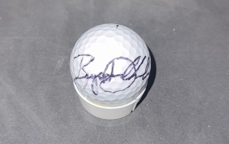 Bryson Dechambeau Signed Titleist Golf Ball JSA