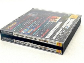Street Fighter Collection w/ Spine card 1997 Sega Saturn SS CAPCOM