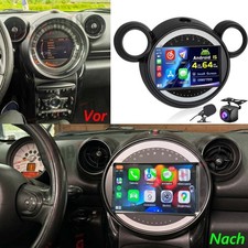 F�r BMW Mini Cooper Countryman R60 R61 Carplay Android 15 Autoradio GPS WIFI RDS