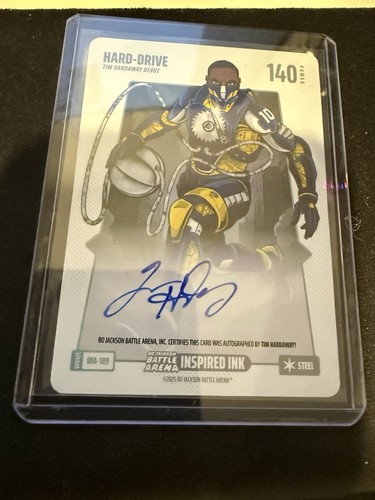 Bo Jackson Battle Arena Tim Hardaway Hard Drive Inspired Ink Steel