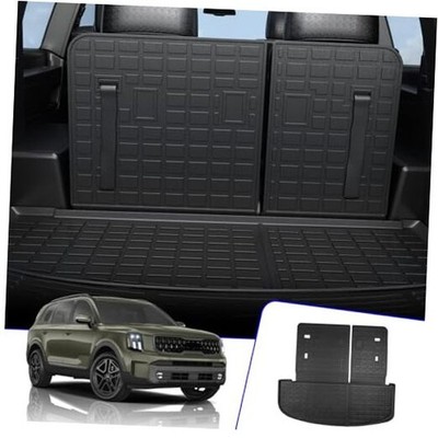 Rongtaod Cargo Mat Compatible with 2020-2025 Kia Trunk Mat with Backrest Mat