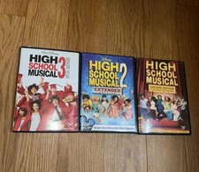 High School Musical / High School Musical 2 / High School Musical 3 DVD Lot
