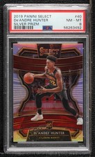 2019-20 Panini Select Concourse Silver Prizm De'Andre Hunter #40 PSA 8 0w8