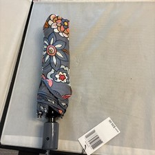 Vera Bradley Umbrella TROPICAL EVENING, AUTOMATIC OPEN CLOSE New