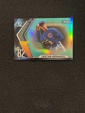2022 Bowman Chrome Scouts Top 100 Aqua Refractor /125 Cristian Hernandez #btp-82
