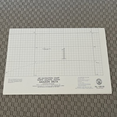 US Aircraft Card Amazon Delta Nordatlantik 1961